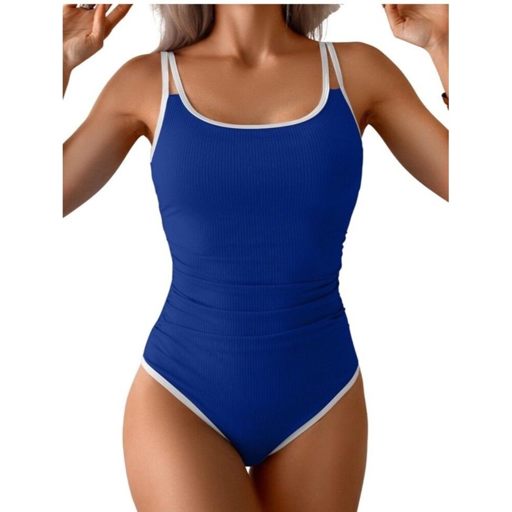 Aidonger  One Piece Swimsuit for Women Tummy Control Slimming Bathing Suit Large